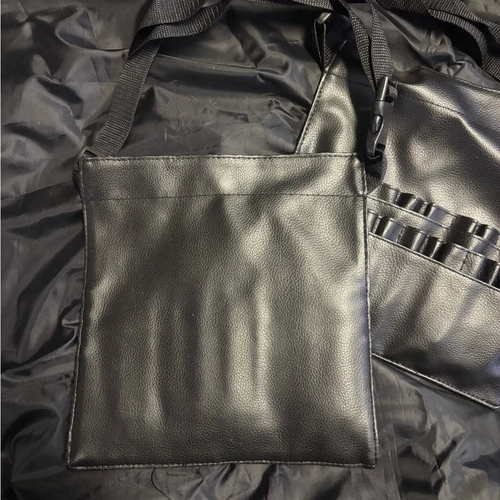 TWO Professional Makeup Artist Brush Bags and Cape!